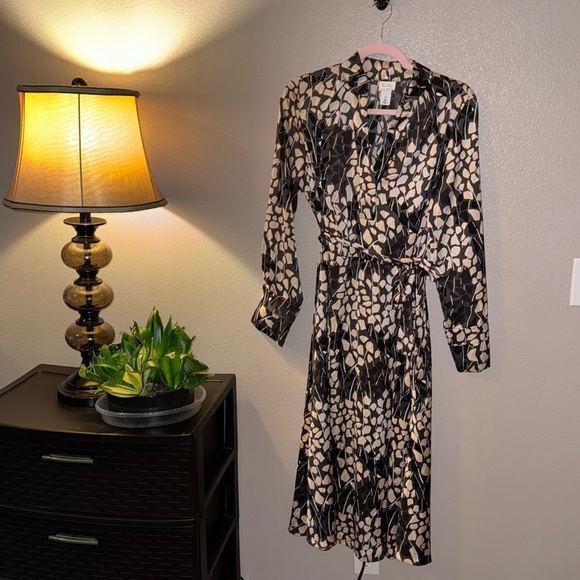 H&M x Richard Allen shirt midi dress nwot - Picture 3 of 10